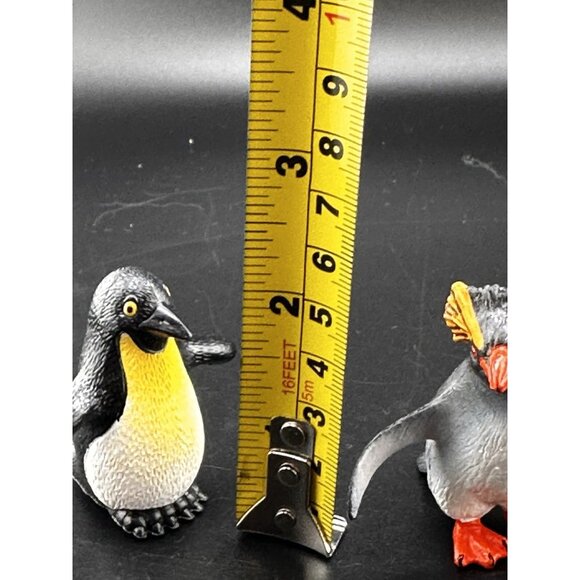 Safari Ltd Penguin Rockhopper Animal Zoo Figures Lot Of 3 Vtg 1990s Realistic - Picture 6 of 16